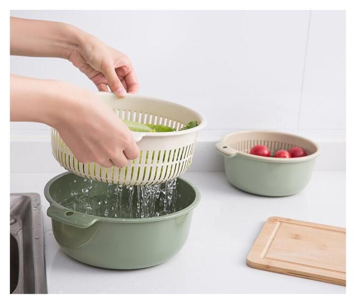 Kitchen%20Plastic%20Double%20Drain%20Basket%20Bowl%20Washing%20Basket%20Strainer%20Bowls%20Drainer%20Vegetable%20Cleaning%20Colander%20-%20Image%205