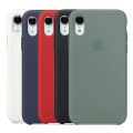 Super Luxury Soft textured Protective Silicone Case Back Cover for iPhone XR. 
