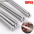 10pcs Aluminum Welding Rods  -  Low Temperature Easy Melt - Weld Bars Cored Wire Rod - Solder Tin Flux for Soldering Aluminum - for Soldering Aluminum. 