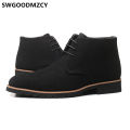 【ZIME】Chukka Boots Men Ankle Boots Men Desert Boots Shoes Men Zapatos De Hombre De Vestir Formal Buty Meskie Sepatu Pria Ayakabı 2021. 