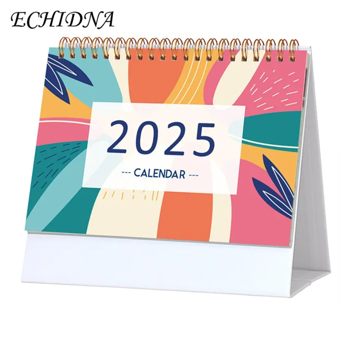Desktop Planner 2024-2025 Mini Desk Calendar 18 Months Standing Desk Calendar Monthly Planner To-do List Organizer Flip Calendar Home Office Decoration Buyer's Choice Clear Writing Board Design