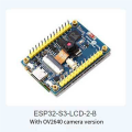 Waveshare ESP32 S3 LCD Camera Development Board with 2-Inch Display OV2640-2MP Camera QMI8658 Sensor for Arduino. 