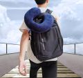 Memory Foam Neck Pillow U-Shape | Washable Travel Pillow for Airplane Car Office | Soft Nonwoven Cover | 5 Colors | 33x26x9.5cm. 