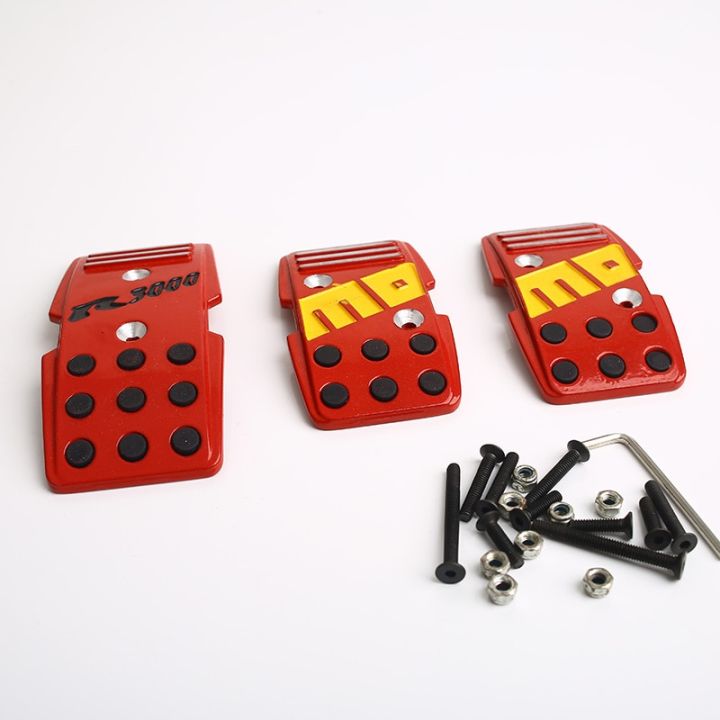 3PCS/1set Style Car Racing Pedals Universal Manual Brake Pedal Foot ...