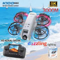 New K100 MAX Drone Screen Remote GPS Aircraft 8K HD 5KM Long Range Auto Return Follow Mode Professional Dual Camera Quadcopters. 