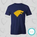Game of thrones blue Tshirt  unisex  tees  designer tees  crew neck  silver white  red  blue  black. 