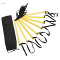 Speed Training Ladder Agility Footwork Football Exercise Workout 4M 8Joint. 