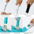 Spray Mop for Floor Cleaning - HOMSIER Microfiber Floor Mops Wet Dry Flat Mop  Replacement, Dust Mop for Wooden Laminate Tile Marble Kitchen Hard Floors  Water Spray Wet & Dry Mopper - Blue... 