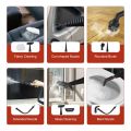 Handheld Steam Cleaner Multipurpose 3 Bar 1000W Portable High Temperature Pressurized Steam Cleaner with Safety Lock and 9 Accessory Kit to Remove Dirt/Grime/Grease Chemical-Free Cleaning Furniture/Sofa/Bathroom/Windows/Car Seats. 
