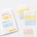 51PCS Creative Multicolor Label Sticker Set Paper 17 Shapes Paging Stickers Keywords Record Self-adhesive Sticky Sticker Office Supplies. 