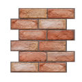 Creative 3D Stereo Wall Stickers Self-adhesive Wallpaper Brick Pattern Peel and Stick Moisture-proof Waterproof Wallpaper. 