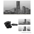 Tripod Head Camera Video Head Hydraulic Fluid Handle 3/8" 1/4"Thread with Quick Release Plate. 