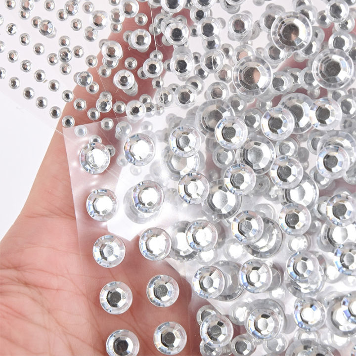 Self%20Adhesive%20Face%20Hair%20Gems%20Rhinestones%20Crystal%20Sticker%20Body%20Jewels%20Sticker%20Makeup%20Crafts%20Home%20Decor%20Sticker%20Fugar%20-%20Image%202