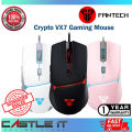 Fantech VX7 Crypto BLACK WHITE SAKURA EDITION 8000 DPI 6D Lightweight Macro Programmable Gaming Mouse (MO31). 