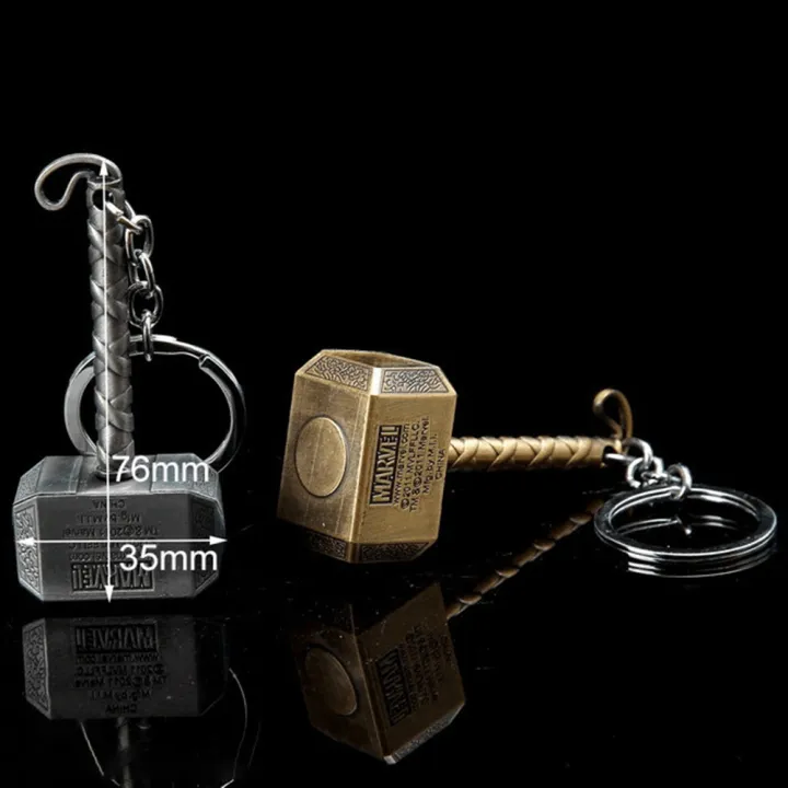 Gold%20&%20Silver%20Avengers%20Thor%20Hammer%20Endgame%20Weapon%20Pendant%20-%20Image%204