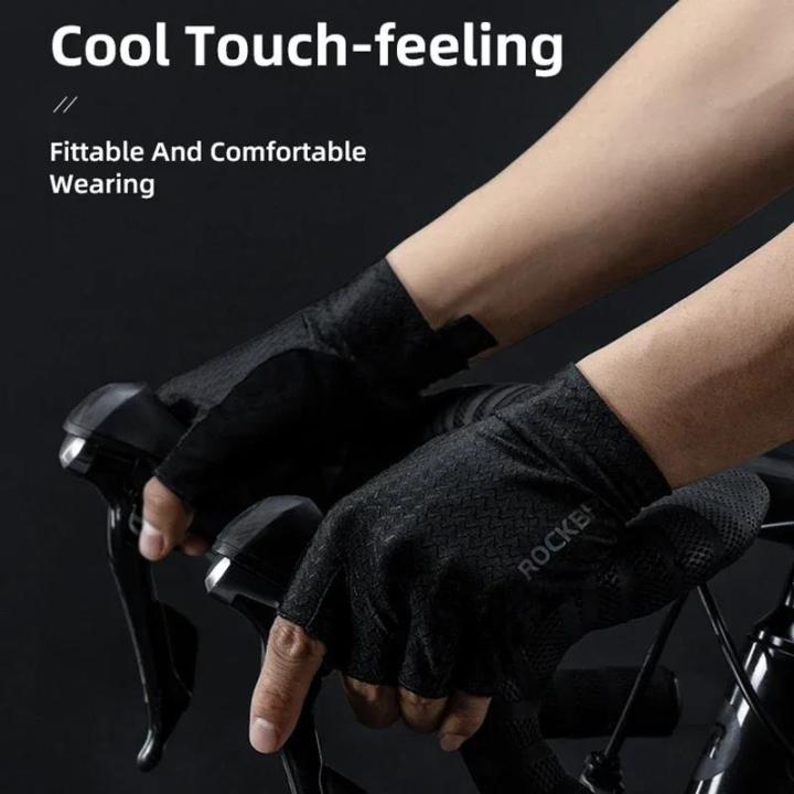 HOT%20ROCKBROS%20Cycling%20Gloves%20Autumn%20Spring%20MTB%20Bike%20Gloves%20SBR%20Pad%20Half%20Finger%20Bicycle%20Goves%20Men%20Women%20Breathable%20Shockproof%20Gloves%20-%20Image%204