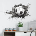 Creative Football Wall Sticker For Children's Room Decor Waterproof Soccer Decal For Kids Bedroom Wall Stickers Bedroom Living Room Wall Decals Football Stickers For Men Women Kinds Boys and Gents. 