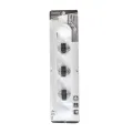 BROOM / MOP HOLDER 3 PIECES - BATHLUX WHITE COLOR. 