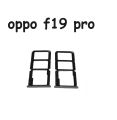 OPPO f19 pro  SIM Card Tray SIM Card Tray  Micro SD Card Tray Black. 