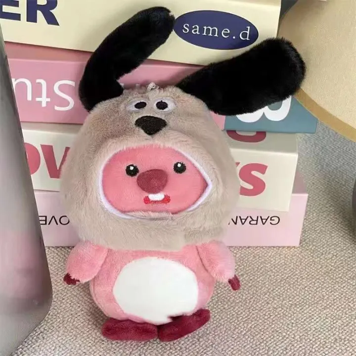 Korean%20toon%20Pororo%20Little%20Penguin%20Pink%20Beaver%20Loopy%20Teddy%20Bear%20Dressing%20Show%20Keychain%20Plush%20Pendant%20Birthday%20Gift%20Stuffed%20Plushie%20Doll%20-%20Image%206
