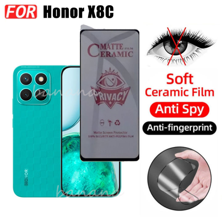 For%20Honor%20X8C%20Shockproof%20Phone%20Case%20Honor%20X8B%20X7C%20X7B%20X6B%20X8A%20X7A%20Casing%20With%20Magnetic%20Wireless%20Charging%20Sticker+Anti-Spy%20Privacy%20Ceramic%20film%20-%20Image%202