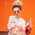 Original Retro Punk Style Party Hippie Disco Circle Sun Glasses Eyewear Metal Frame Sunglasses Round Sunglasses Unisex Multi Color Len. 