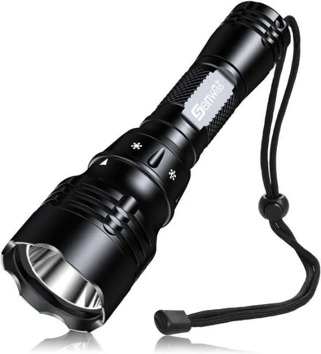 Linman%20Genwiss%20Scuba%20Diving%20Flashlight%20Dive%20Torch%202000%20Lumen%20Waterproof%20Underwater%20XM-L%202%20LED%20Submarine%20Lights%20Holder%20with%20Charger%20for%20Under%20Water%20Deep%20Sea%20Cave%20at%20Night%20-%20Image%207