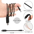 5V to 12V USB Booster Cable for Modem and Router. 