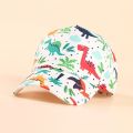 Linman New Dacron Dinosaur Children's Baseball Hat Breathable Sunscreen Boys andBargain price Girls' Outdoor Sunshade Hats Printing Sunscreen Duck Tongue Cap Children. 