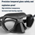 JUNHAIINS New Low Volume Diving Mask freediving mask tempered glass lens silicone Snorkeling set diving mask. 