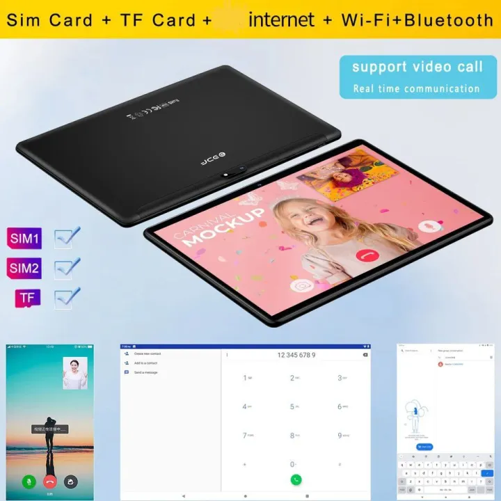 BDF%2010.1%20Inch%204GB%20RAM%2064GB%20ROM%20Dual%20SIM%20WIFI%20Tablet%20-%20Image%203