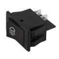 NXFDSIOZ 8x 12V 35A Car Truck Boat Fog Light Rocker Switch LED Light Dash board Toggle 4Pin Black. 