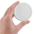 18 Pack Plastic Regular Mouth Mason Jar Lids For Ball, Kerr And More - Food Grade White Plastic Storage Caps. 