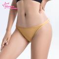 Muses Mall Breathable Women Panties Low-rise Hollow Stitching Bikini Briefs for Women Solid Color Strap Underpants Women Panties. 