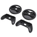 Game Grips Kit Game Grip Steering Wheel Ergonomic Design Wearable with Indicator Light for Controller. 