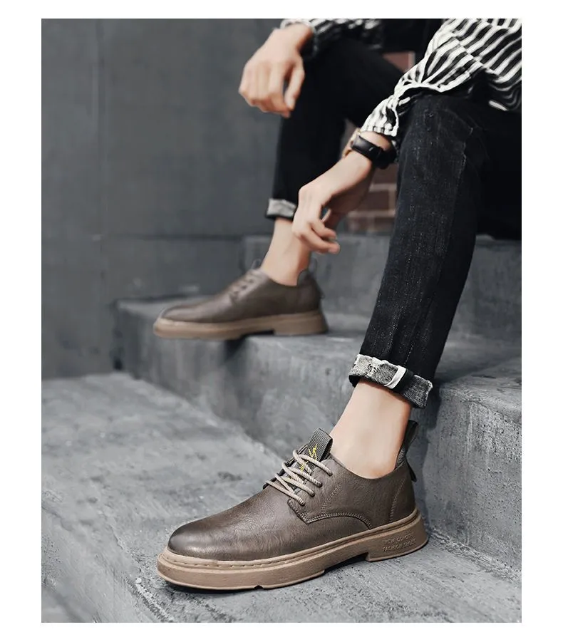 Dr. Martens Boots Men s Trendy Low Top Men s Shoes Autumn Trendy All Matching Work Clothes British Style Men s Casual Leather Shoes Business Summer Daraz.lk