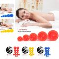 12Pcs Blue Health Care Vacuum Cupping Cups Silicone Suction Massage. 