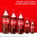 Coca-Cola Original, Soft Drink with Refreshing Fizz, Recyclable Bottle, 1500 ML. 