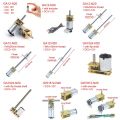 GA12 N20 DC 12V (Support 6V 3V) Mini Gear DC Motor 30 50 80 100 200 300 400 500 600 800 1000 2000 3000 4000 RPM Bracket Encoder. 