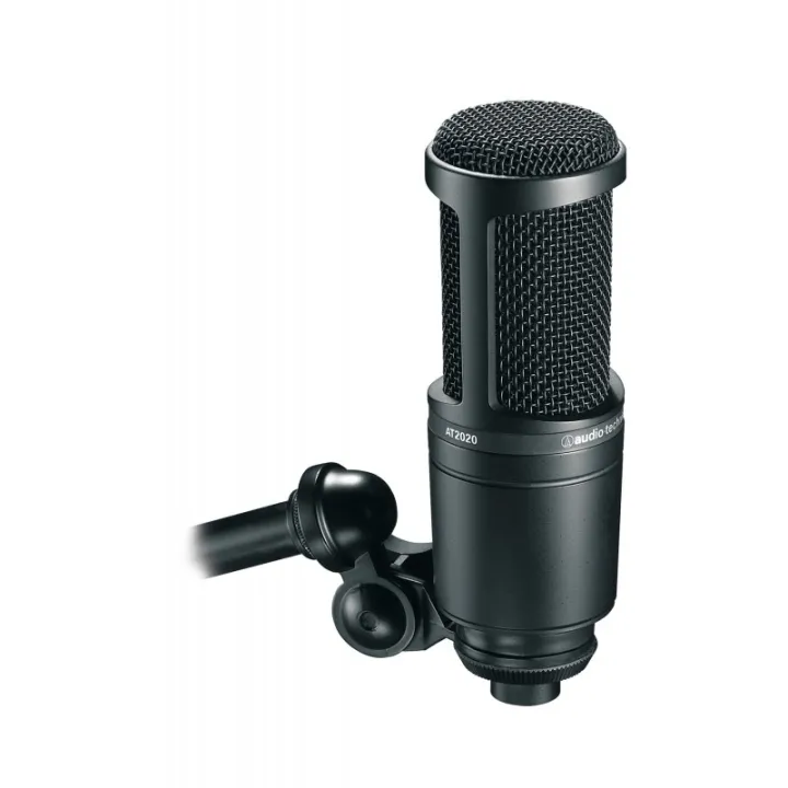 Audio-Technica%20AT2020%20Cardioid%20Condenser%20Studio%20XLR%20Microphone,%20Ideal%20for%20Project/Home%20Studio%20Applications,%20Black%20-%20Image%202