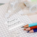 Simple Transparent White Correction Tape Students School Office Supplies Kids Gift. 