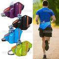 Gym Running Belt Jogging Cycling Waist Pack Pouch Sports Bag 300ML Water Bottles Sports Runner Bag Water Bottle Holder D. 