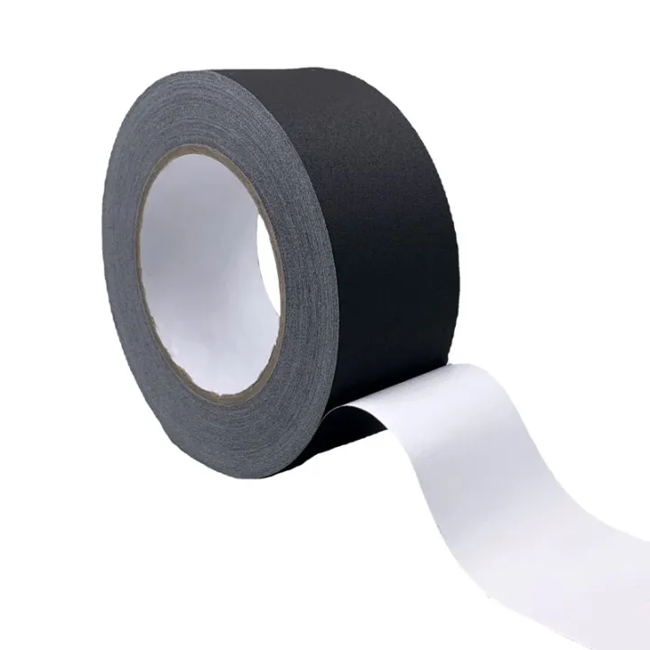 LibiAffordable%20Tape%20Gaffer%20Tape%20Matte%20Black%20Heavy%20Duty%20Non-Reflective%20Easy%20to%20Tear%20Leaves%20No%20Residue%20Waterproof%20Cloth%20Gaff%20Tape%20-%20Image%202
