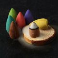 Mixed Flavor Natural Floral Lavender Tower Home Decoration Reflux Aromatherapy Cone Incense Backflow Incense Incense Cones. 