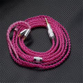 FENGRU Rouge 8 Strand 152 Core Braided OFC Silver Plated Earphone Upgrade Cable MMCX 2Pin 0.78 Headphone Wire for Zero Timeless. 