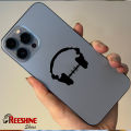 Headphone Design Vinyl Decal Sticker For mobile phone. 