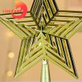 Vist Fox Pentagram Ornament Plastic Christmas Tree Top Star Ornaments. 