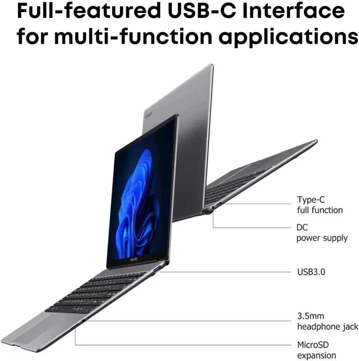 CHUWI%20LarkBook%20X%20,%20Touch%20Screen%2014"%20Laptop%20PC,%202240x1400P,%208GB%20RAM%20256GB%20ROM,%20Intel%20N5100%20Processor,%20WiFi,%20Type-C,%20Windows%2010%20Business%20Notebook%20Computer%20(LarkBook%20X)%20-%20Image%204