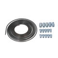 Brake Line Kit High Tensile Strength PVF Coated Universal Brake Tubing Flexible with Complete Fittings for Automotive. 