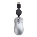 Lovely Mini Wired Mouse Retractable USB Cable Ergonomic Office Computer PC Laptop Gaming Mice. 